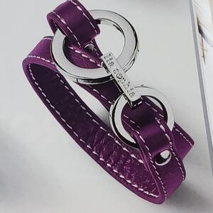 Lia Sophia wrap bracelet plum